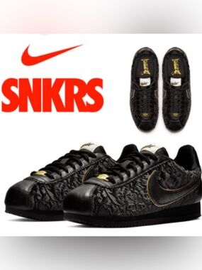 Nike Classic Cortez 72 SE Royalty textured Black